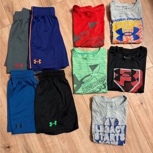Boys Under Armour Activewear Bundle Size 5